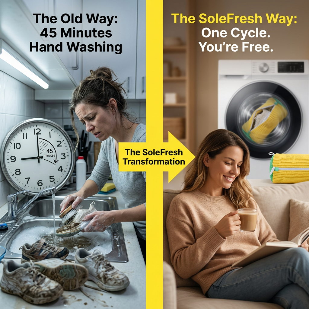 Solefresh Shoe Washing Bag